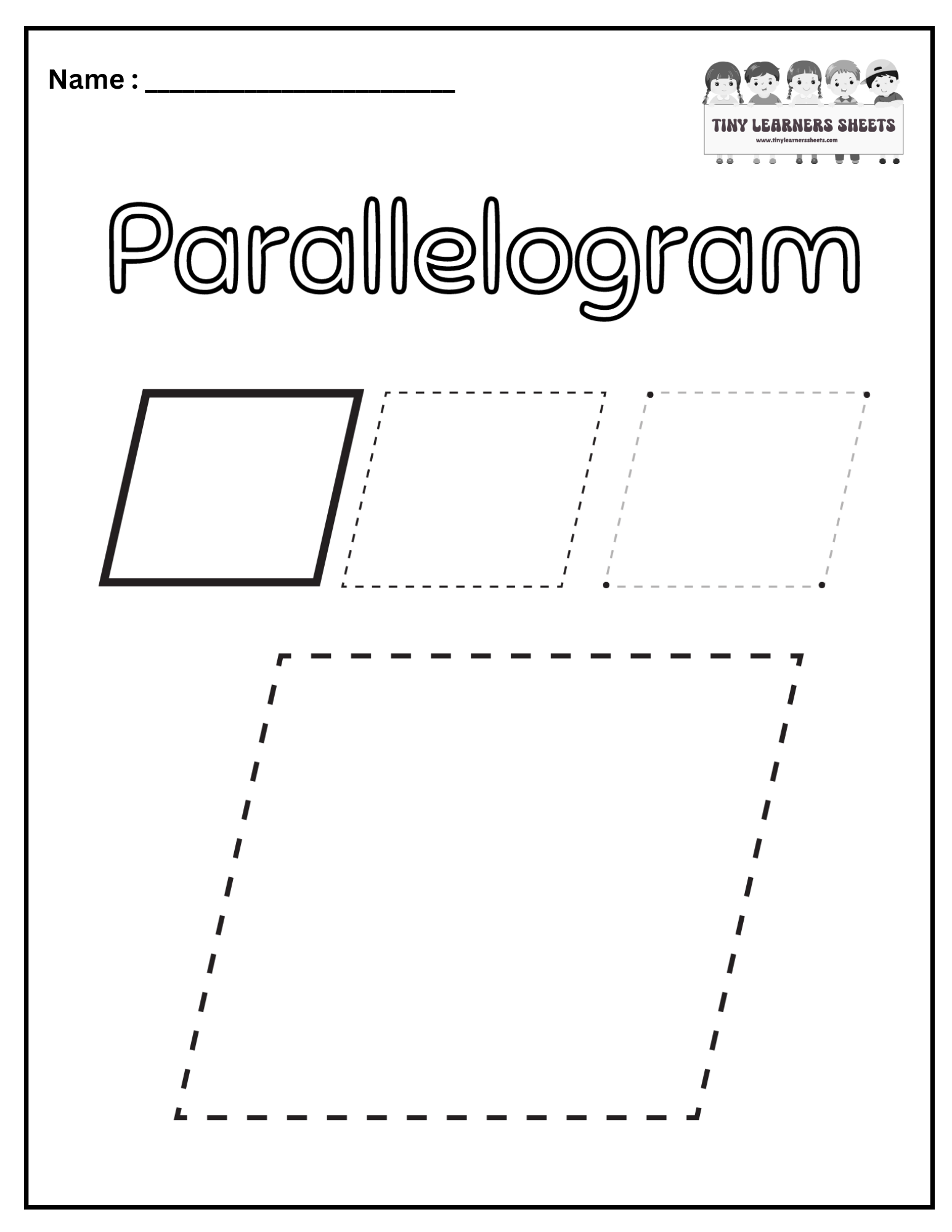 Parallelogram Triangle Activities